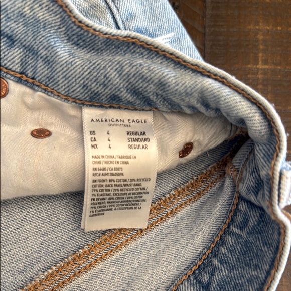 American Eagle Stovepipe Light Blue Women's Jeans - Picture 5 of 5